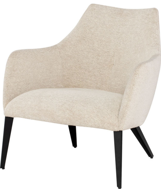 Renee Occasional Chair - Shell, Black