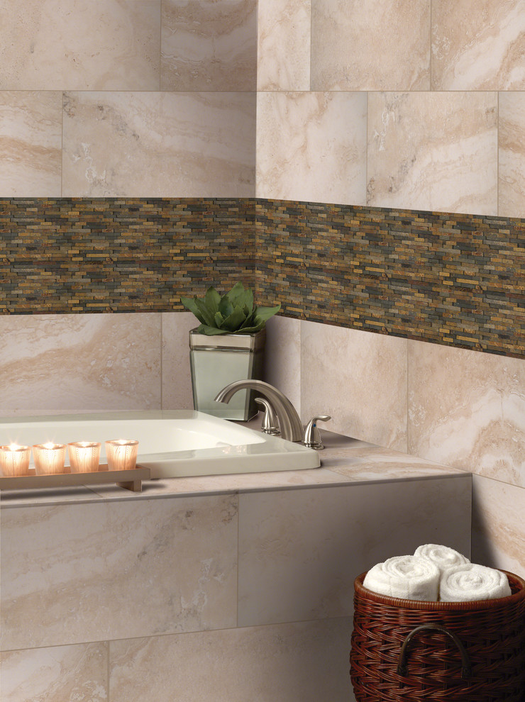 Example of a trendy bathroom design in Orange County