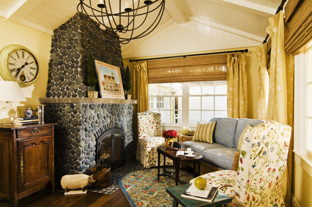California Cottage - Traditional - Living Room - San Francisco - by ...