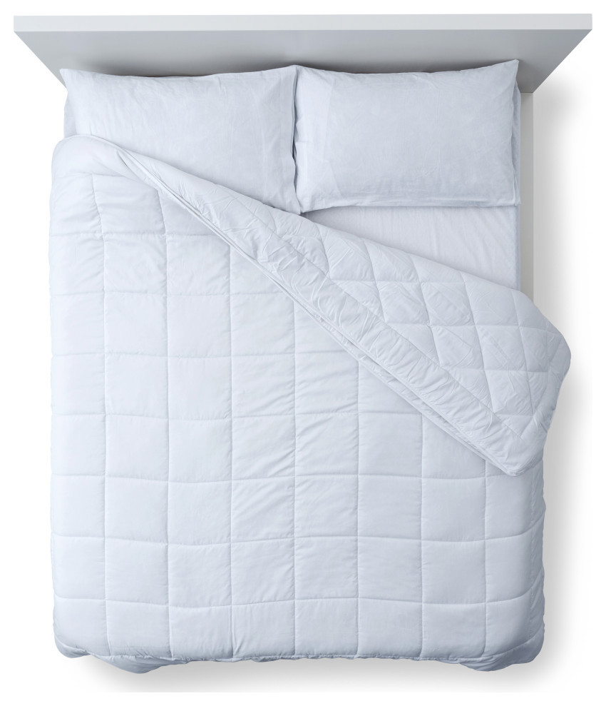 A1HC Organic Cotton Lightweight Cotton Fill Duvet insert, King