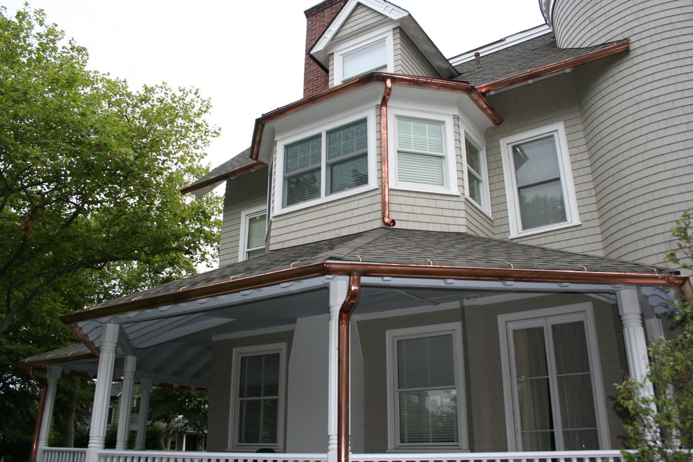 Copper Gutters New York by The Brothers that just do Gutters Houzz