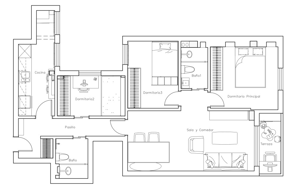 Proyecto de interiorismo integral — CM Interior Design Studio