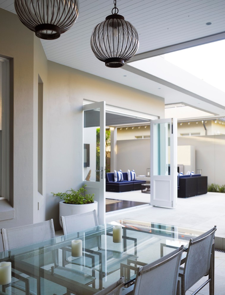 This is an example of a contemporary patio in Sydney.