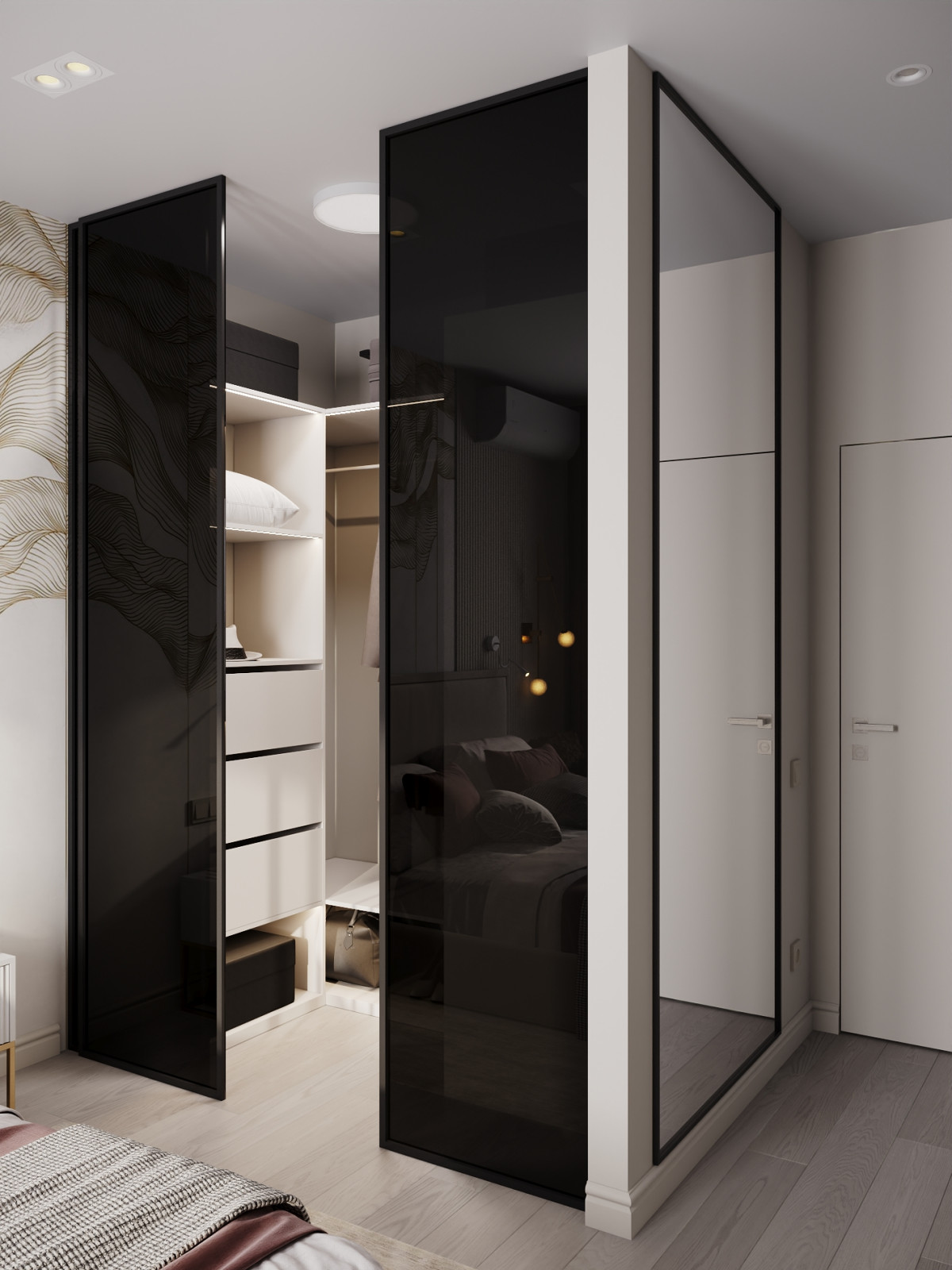 Нежный дизайн для молодой девушки