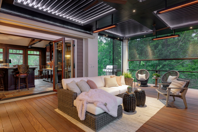 Elevated Entertaining contemporary-terrace