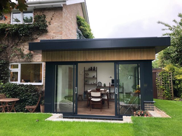 Modern Single Storey Extension modern-dining-room