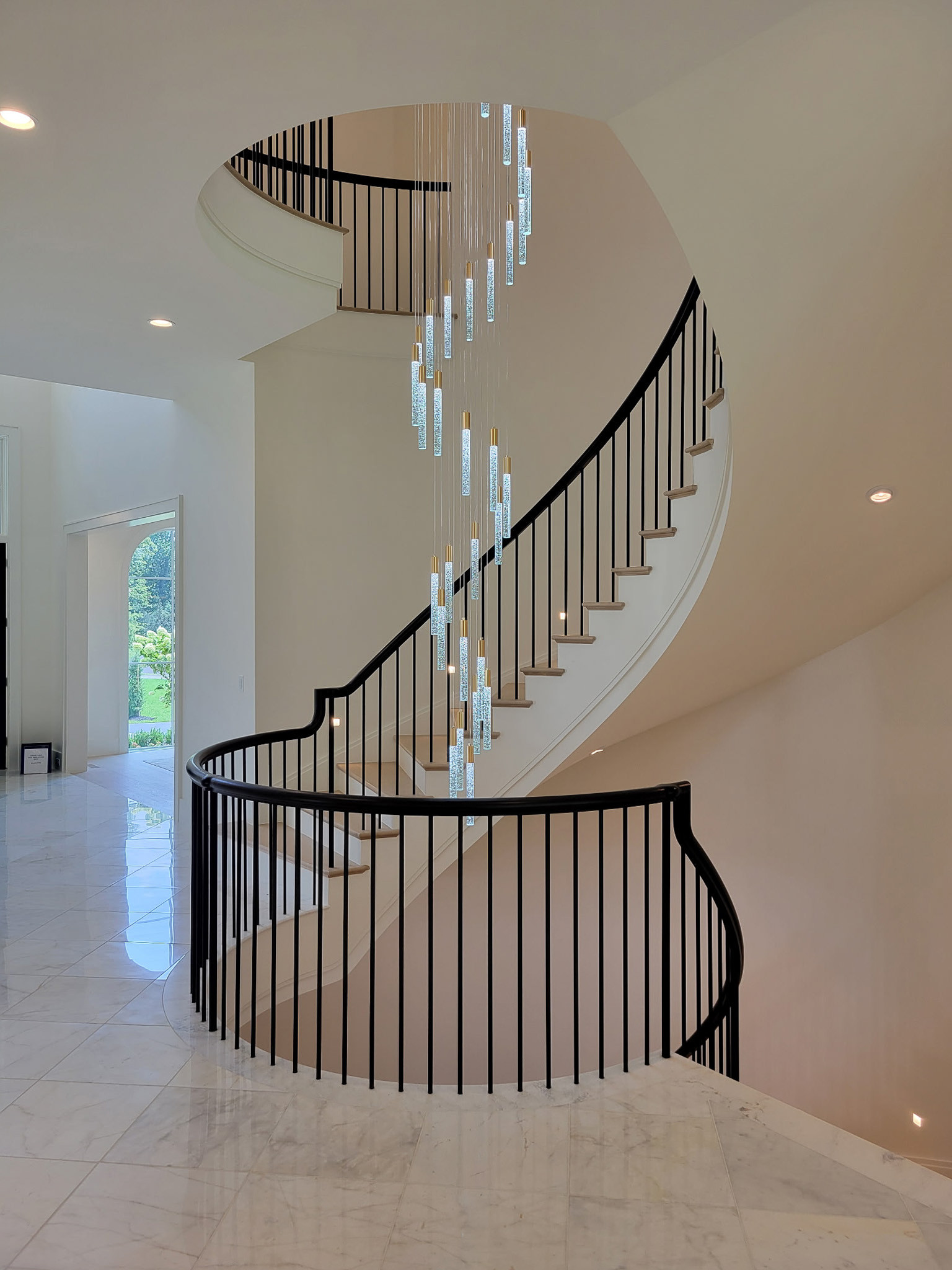 Project #158 | Contemporary Curved Staircase