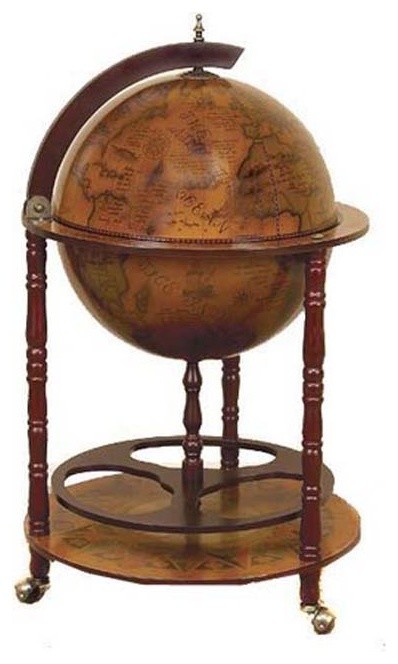 16th Century-Style Italian Old-World Globe Bar