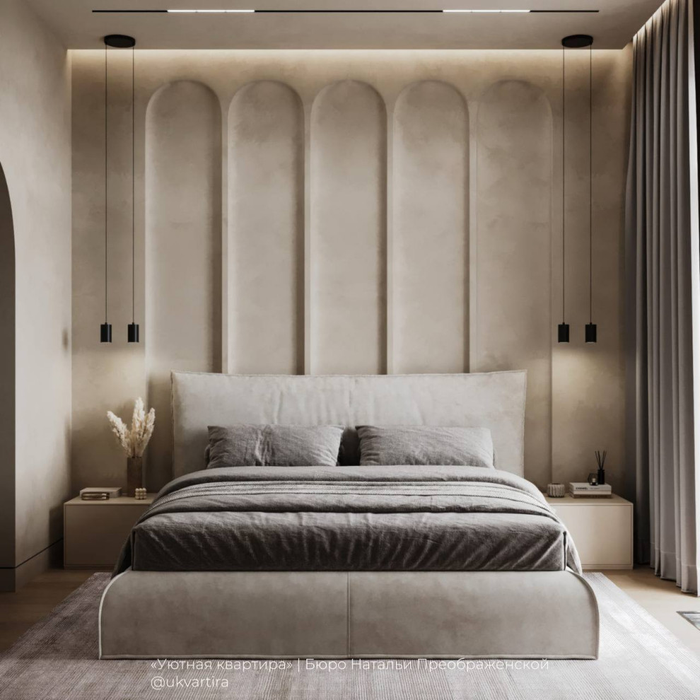 Двухкомнатная квартира с мягкой эстетикой джапанди