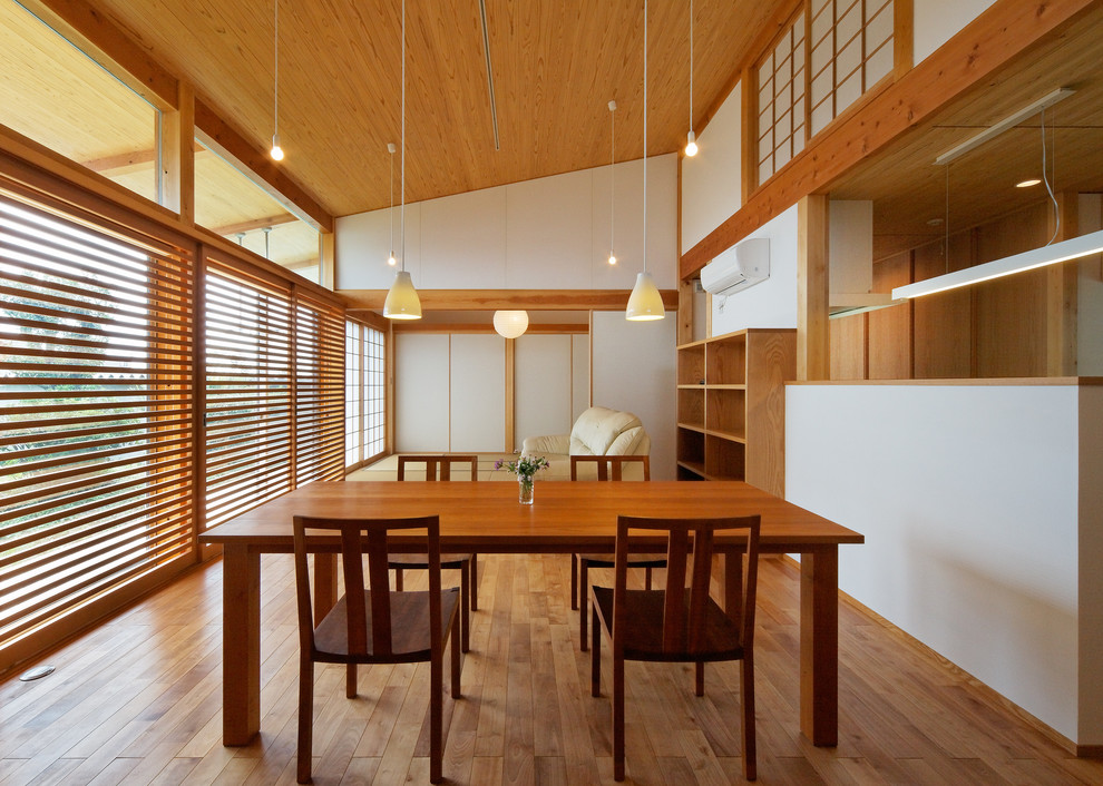 Design ideas for an asian dining room in Nagoya.