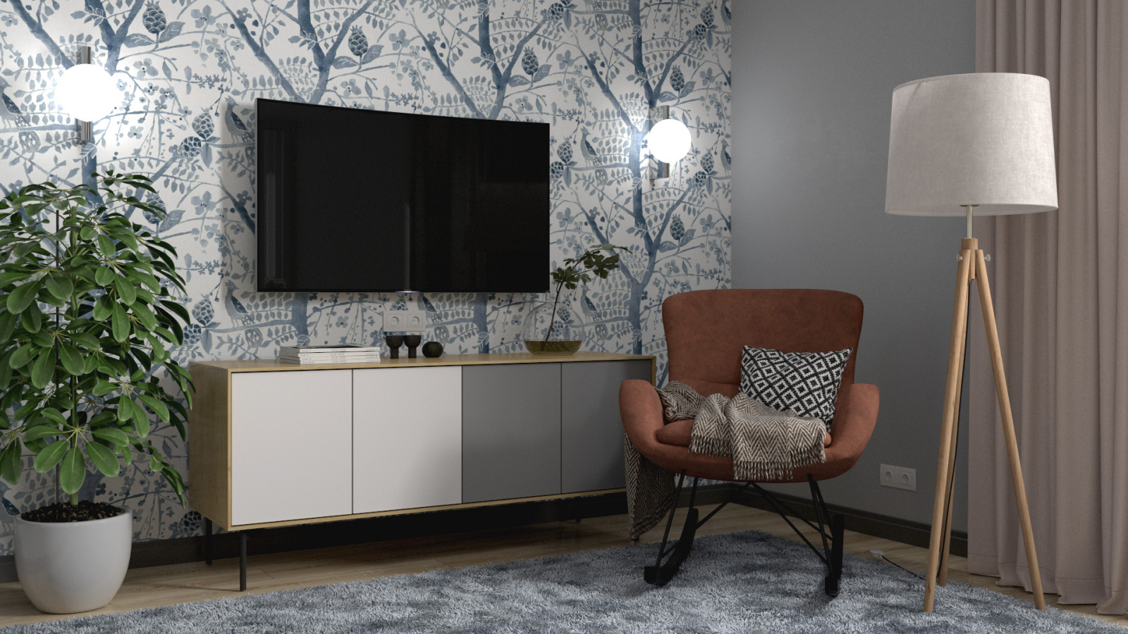 Гостиная для счастливой бабушки