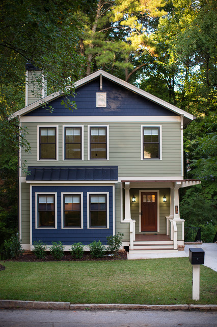Exterior Color Of The Week 6 Ways With Sage Green - Dark Gray Green Exterior Paint Colors