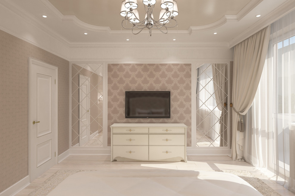 Пастельная спальня