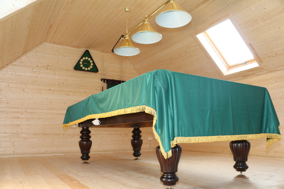 Баня с бильярдной