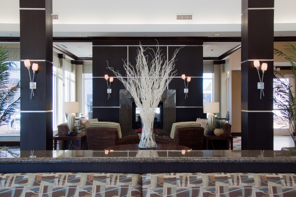 Upscale Hotel Lobby