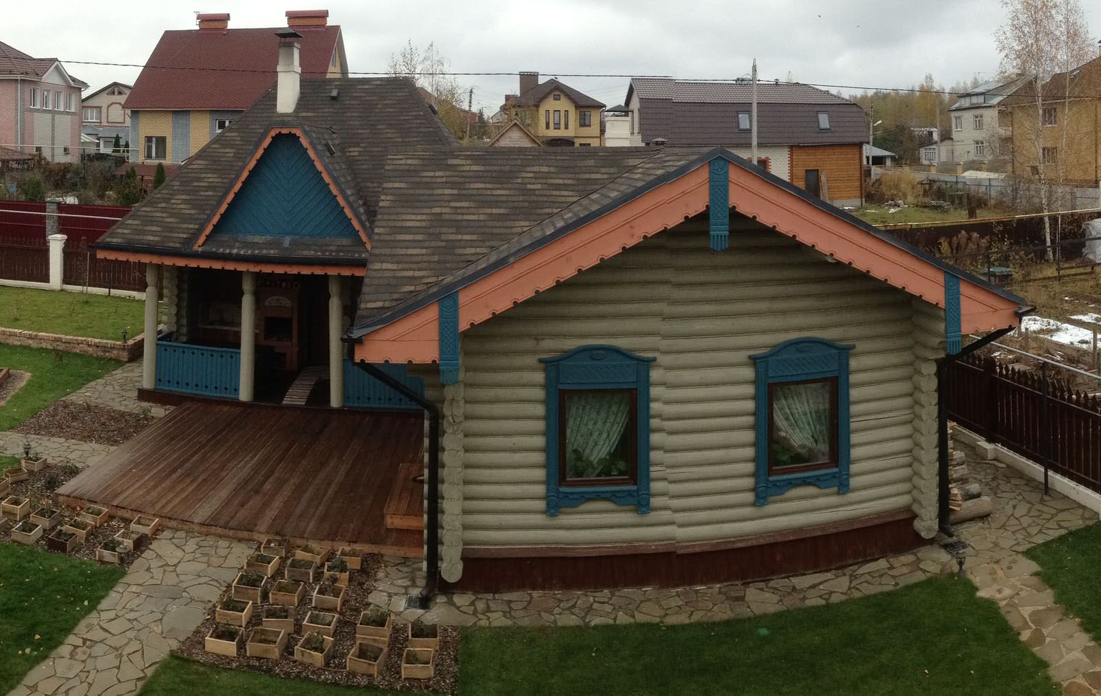 Баня в сказочном духе.