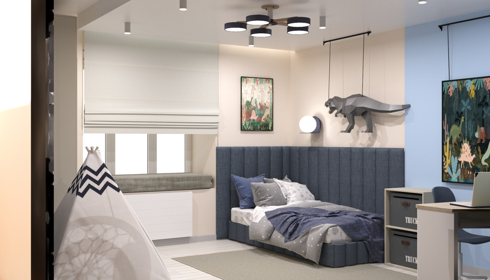 Квартира для семьи из трех человек