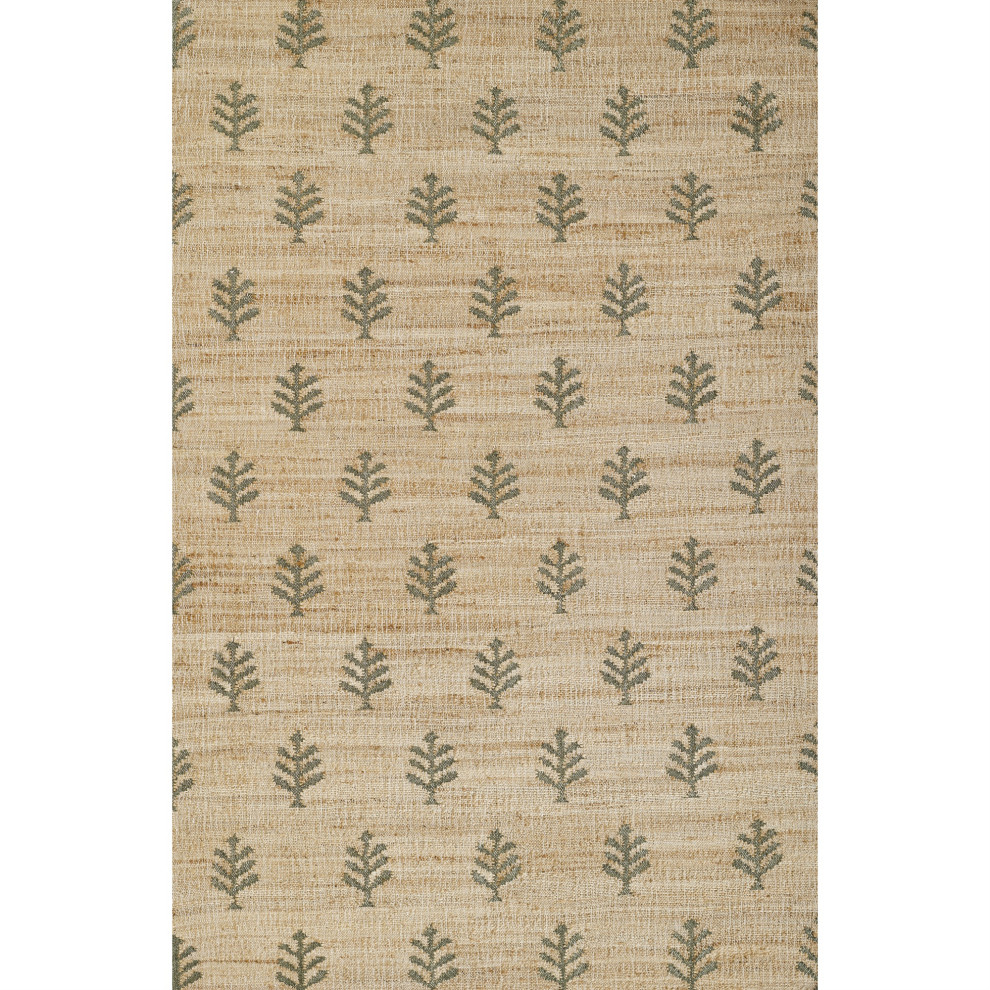 Erin Gates Orchard ORC4 Verdure Rug, Natural, 3'6"x5'6" Southwestern