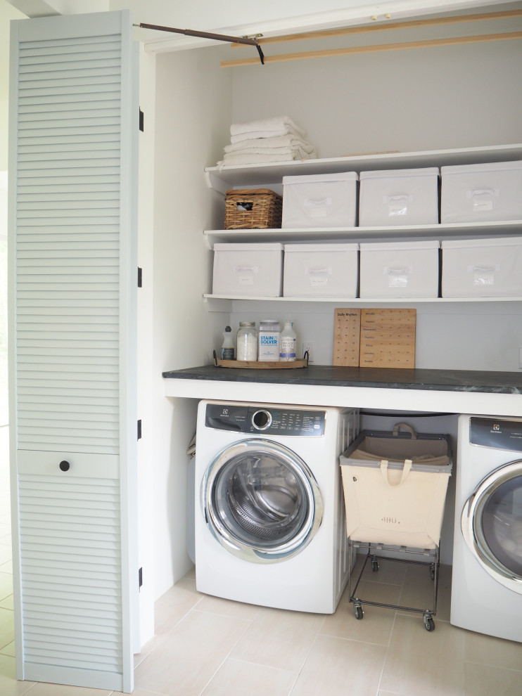 1601 "Full Access" Bifold Door Hardware Transitional Laundry Room