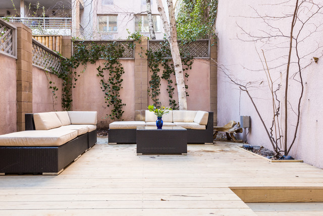 Upper West Side Duplex contemporary-terrace