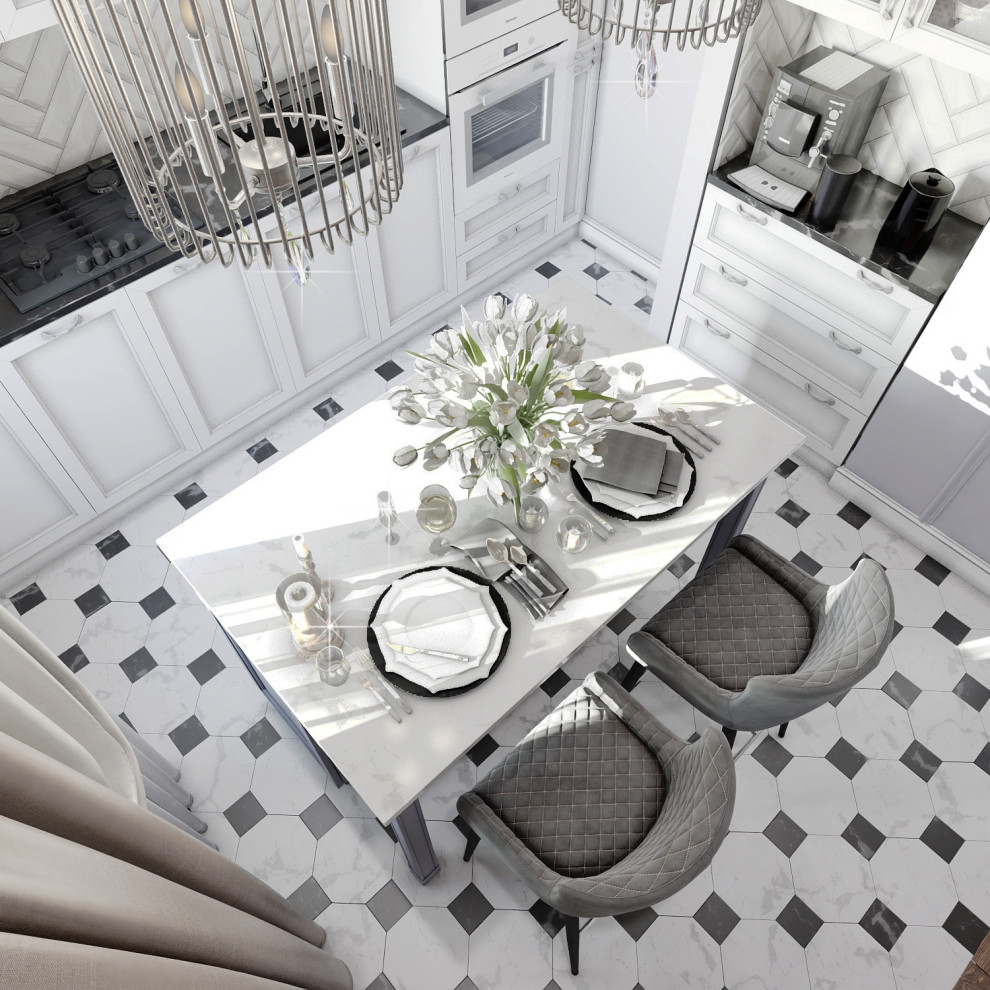 Проект квартиры в стиле современная классика