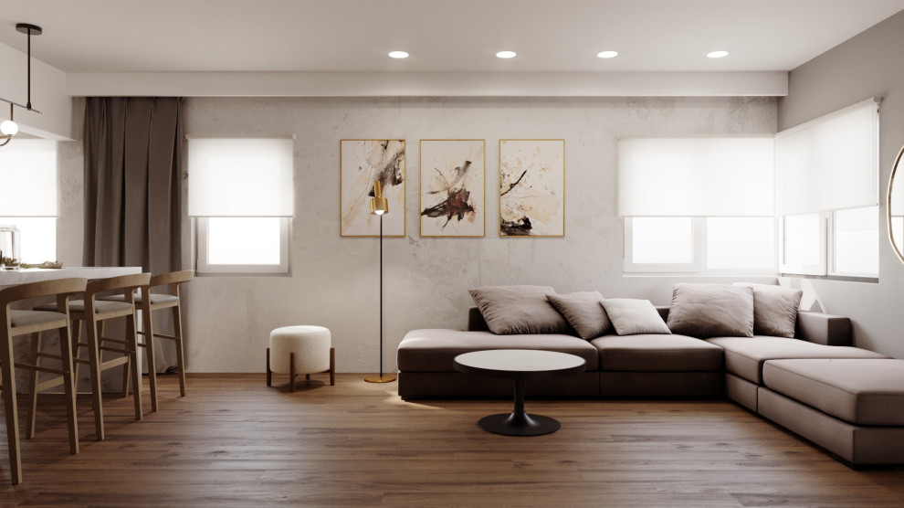 Living room - traditional living room idea