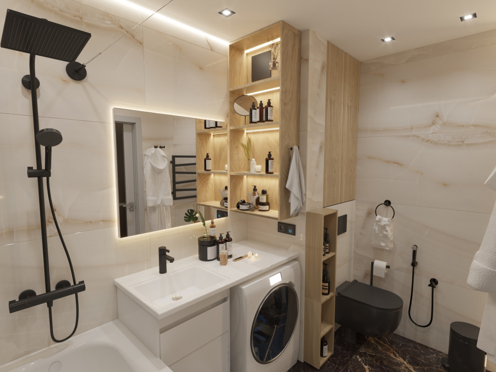 Дизайн проект ванной