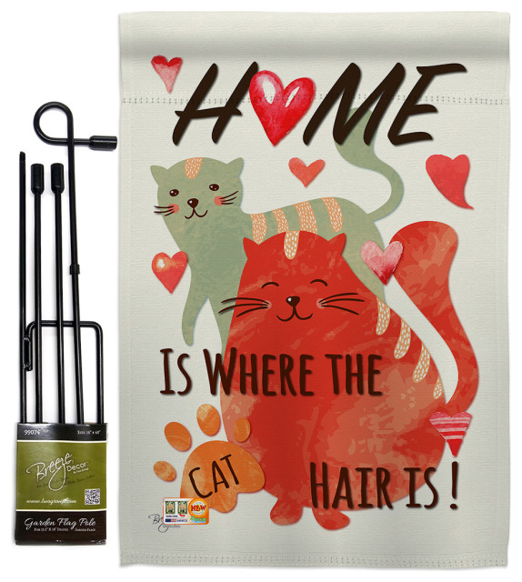 Furry Cat Nature Pets Garden Flag Set Modern Flags And Flagpoles By Jonathan Velazquez - Cat Garden Flag Stand Furry Cat Nature Pets Garden Flag Set Modern Flags And Flagpoles By Jonathan Velazquez - Cat Garden Flag Stand