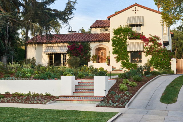 Spanish Revival mediterranean-house-exterior