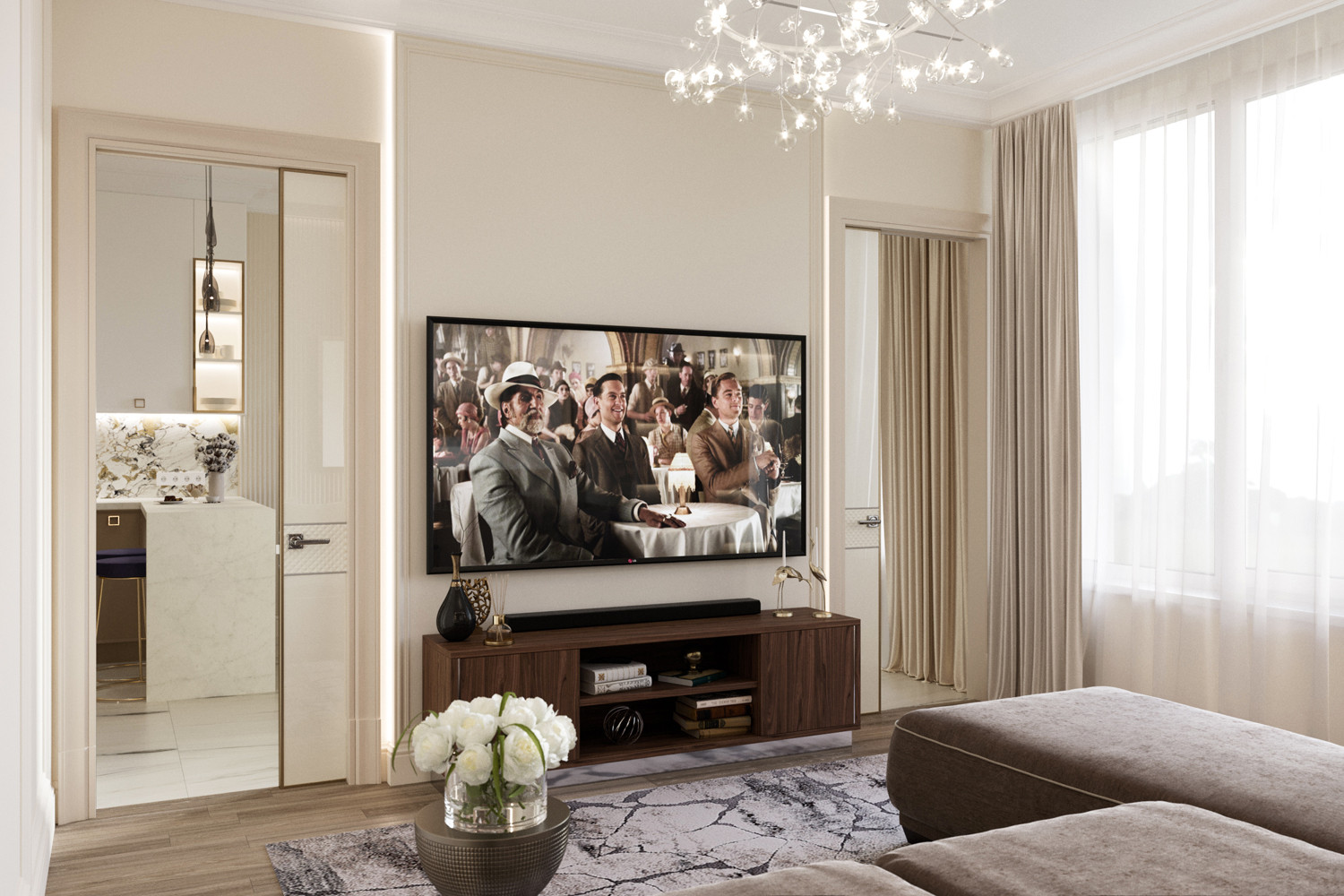 Трехкомнатная квартира ЖК "1147"