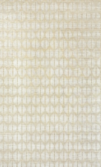 Schumacher Ovington Sisal Printed Textured Grasscloth Wallpaper, 8 YD Rolls  - Contemporary - Wallpaper - by Schumacher | Houzz