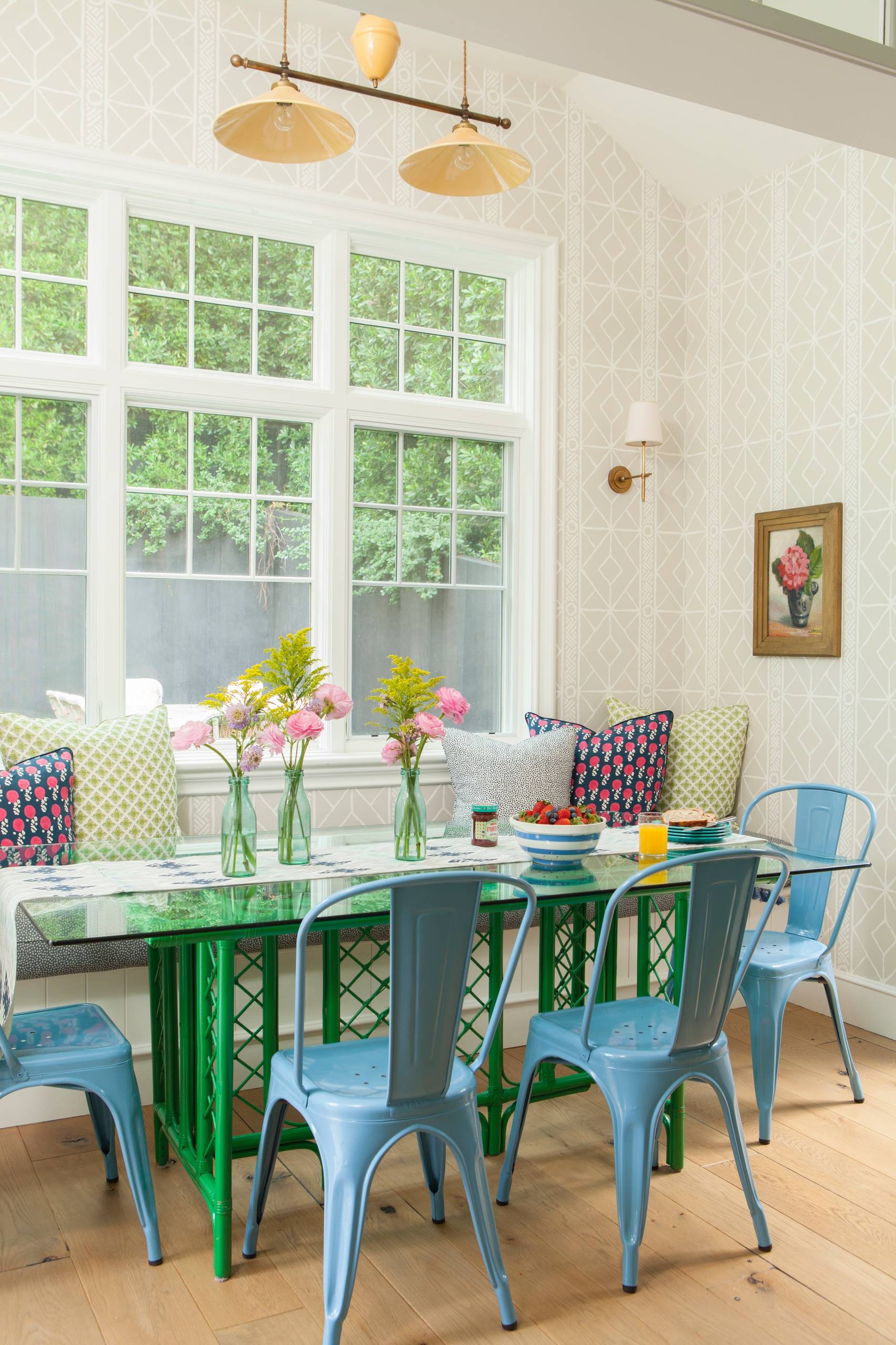 Color and Pattern Make a Family’s Home Cozy and Happy