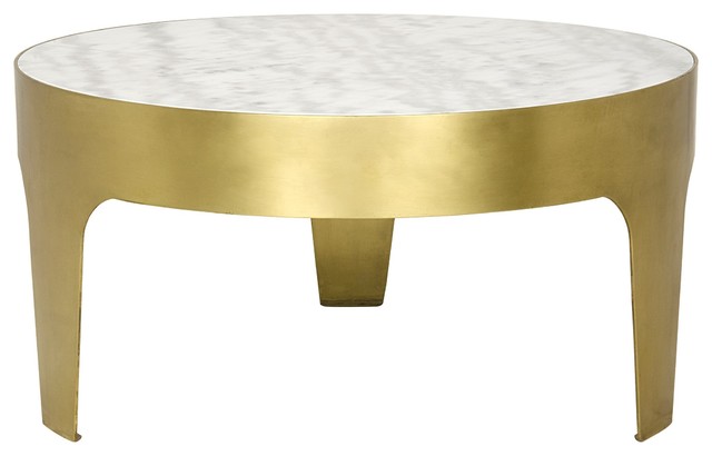 36 Round Coffee Table Metal Bass, 36 Round Stone Top Coffee Table