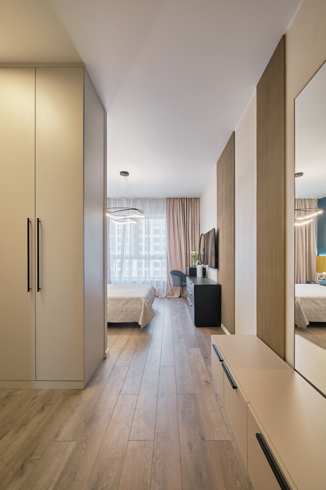 Интерьерная съёмка квартиры в ЖК Green Park (Москва)