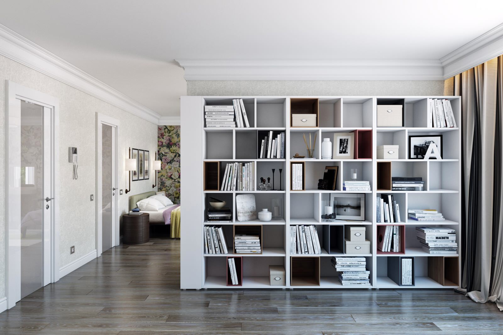 Спальная-кабинет