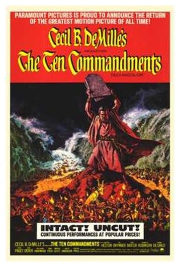 Ten Commandments Print, 11 x 17 - Midcentury - Prints And Posters - by ...