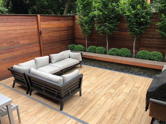 Wood moderno-jardin