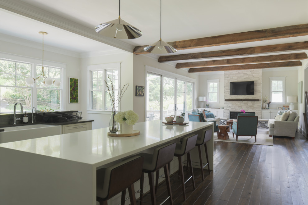 Modern Farmhouse Kitchen - Modern - Kitchen - DC Metro - by Erica Peale ...