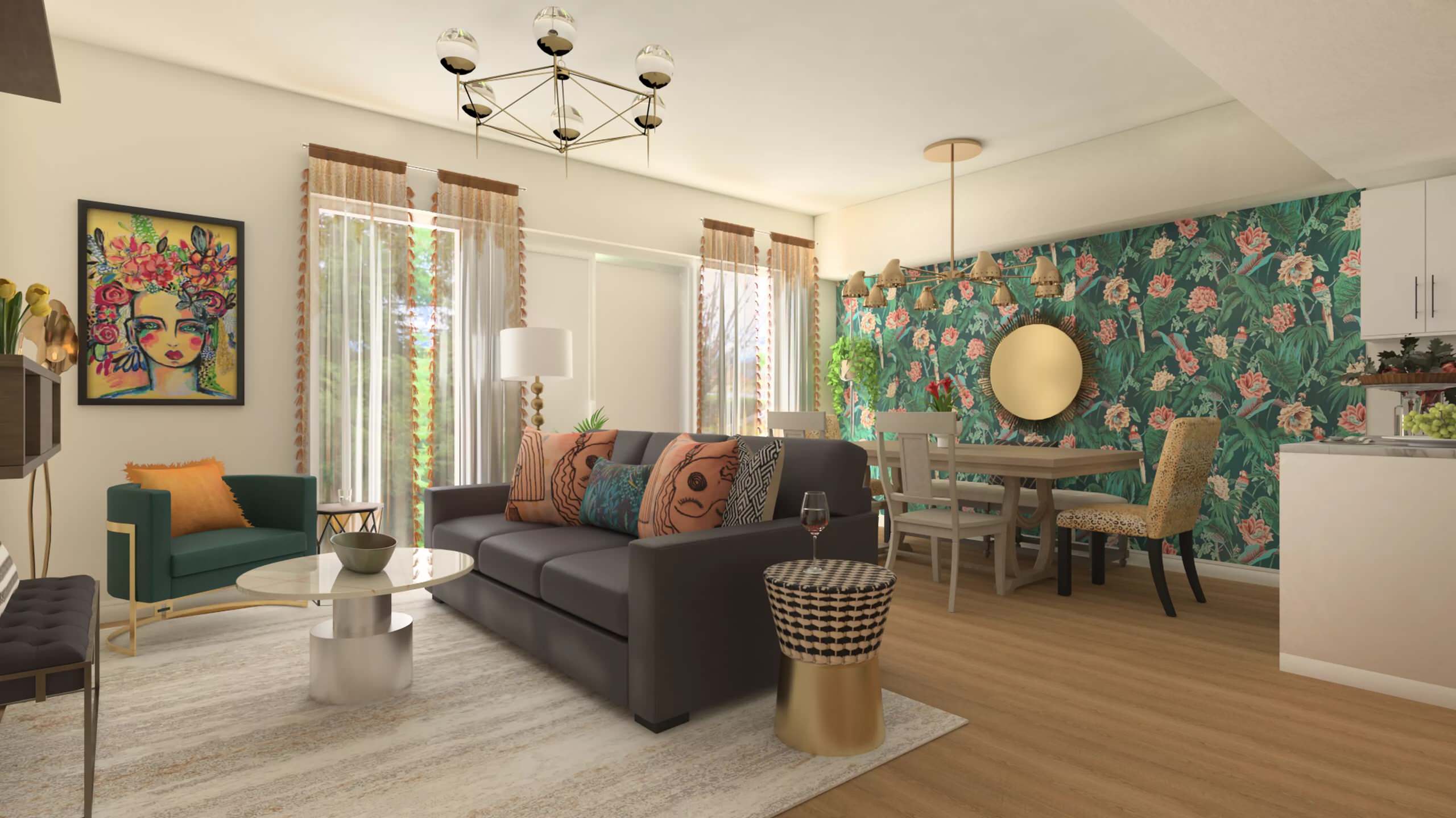 Coastal Floridian Airbnb Furnishing