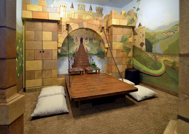 castle room - traditional - kids - dallas -youdreamit-webuildit