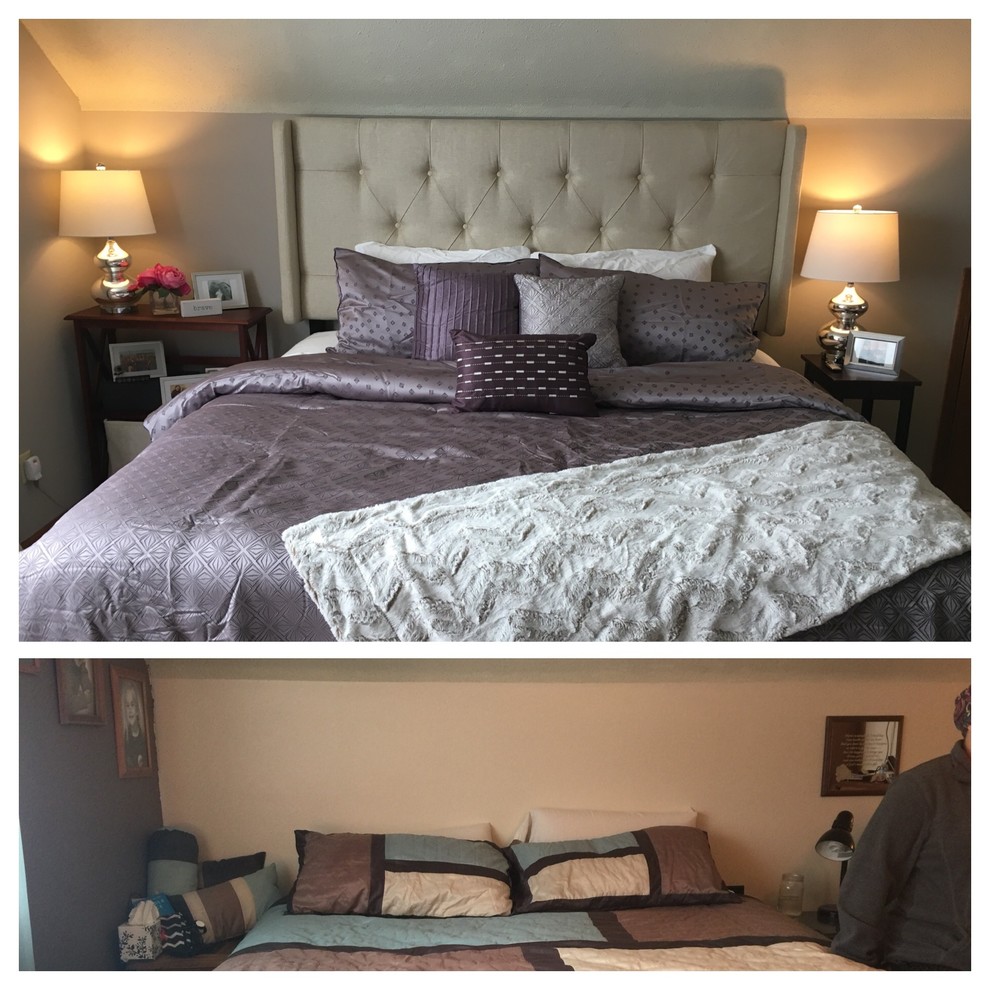Bedroom - transitional bedroom idea