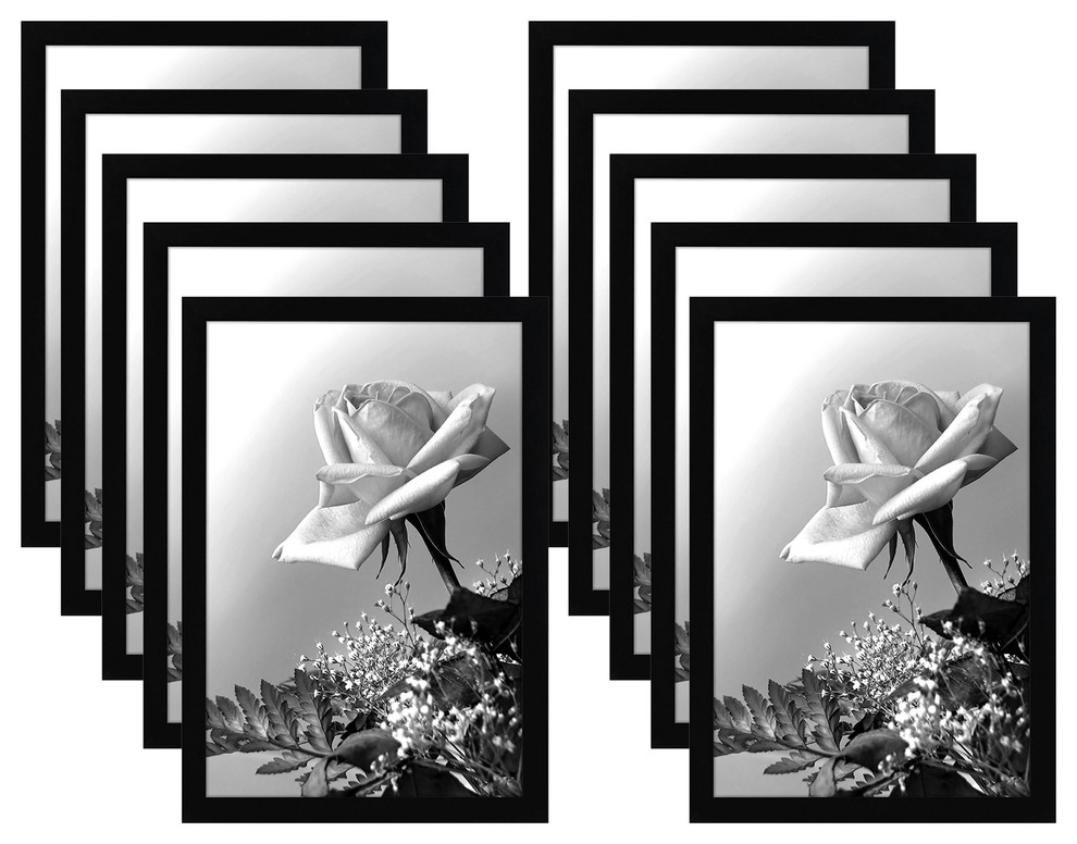 Americanflat 10 Pack 12x18 Inch Black Poster Frames Contemporary