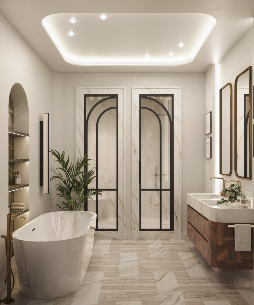 Дизайн-проект квартиры 200м², ЖК Neva Haus