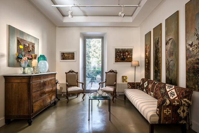 VIA POERIO eclectic-living-room