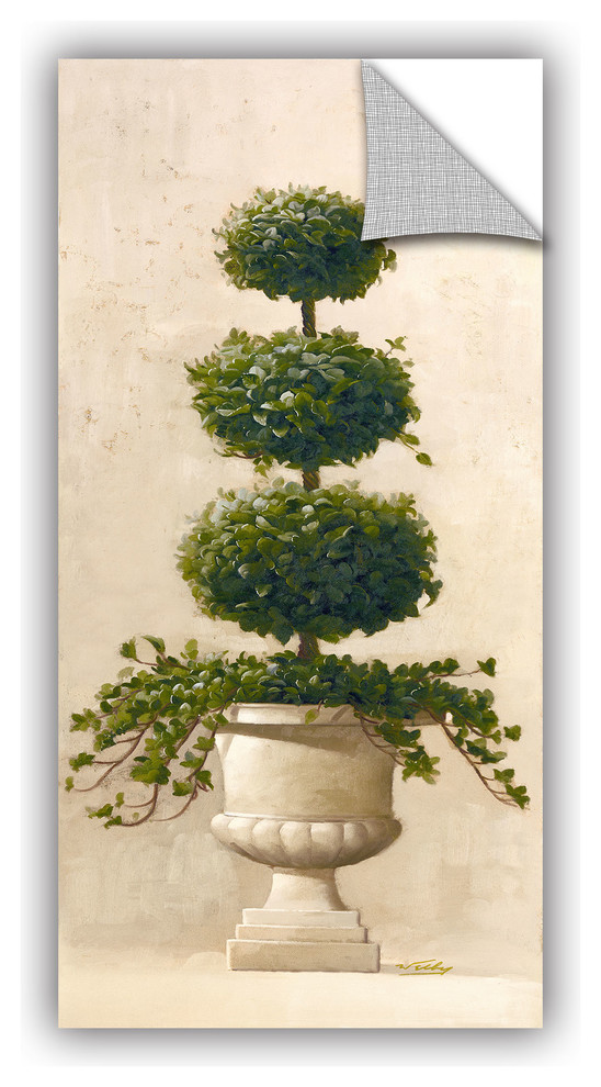 Roman Topiary Ii Decal, 24"x48" Traditional Prints And Posters by