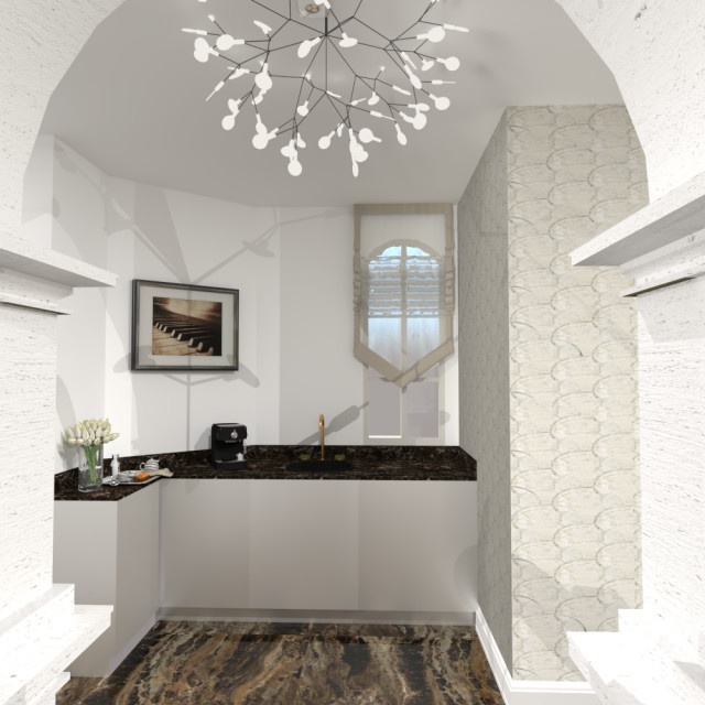 Suite parentale 80 m&sup2; modern-schlafzimmer