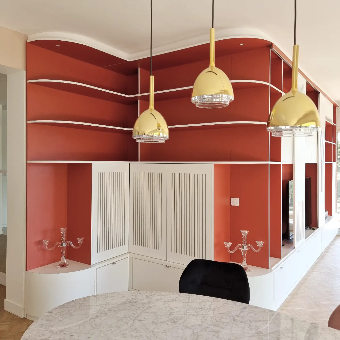 salle a manger / bibliotheque