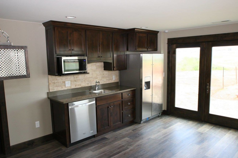 Home design - transitional home design idea