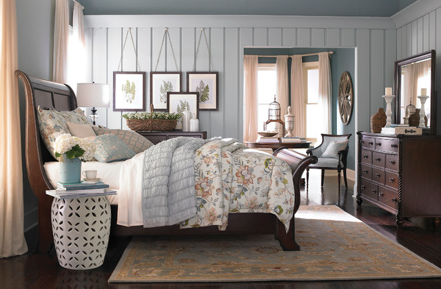 Moultrie Park Sleigh  Bed  by Bassett Furniture 