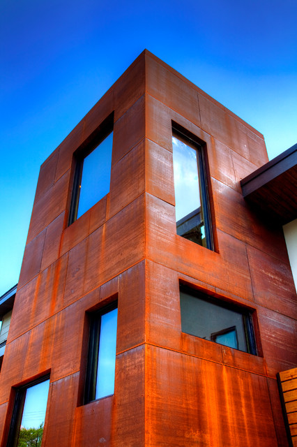 Comanche trendy-hus-og-facade